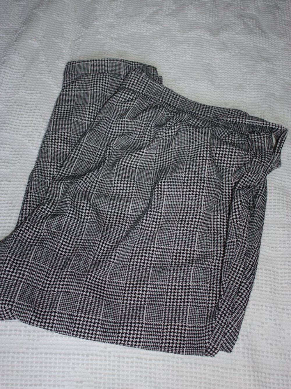 Torrid Glen Plaid Tie Waist Stretch Pull On Dress Pants Size 3 3X